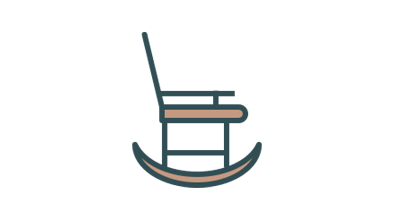 rocking chair icon